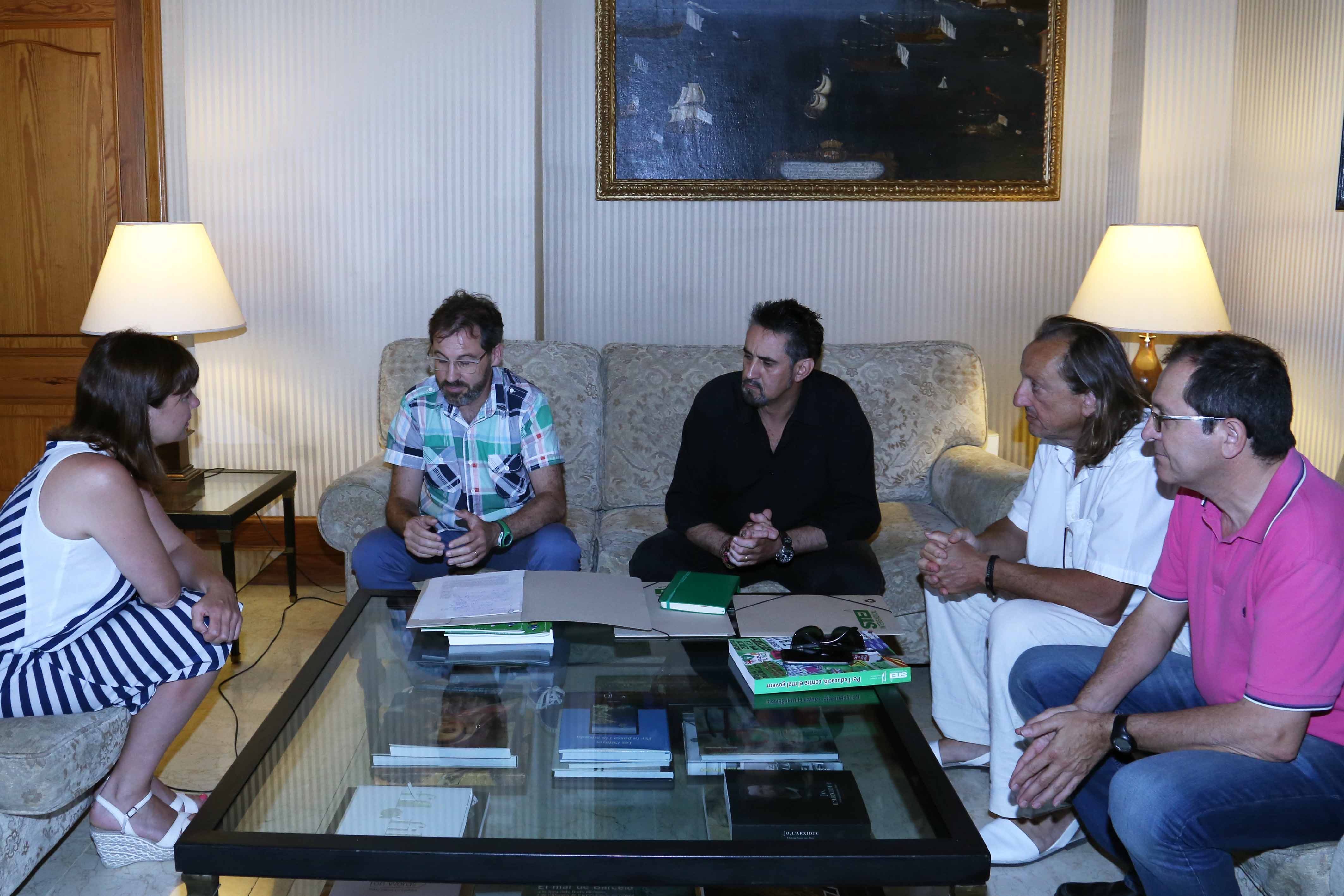 STEI amb la presidenta del govern