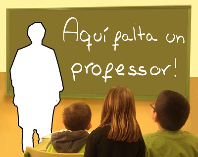 Aqu&iacute; falta un professor!