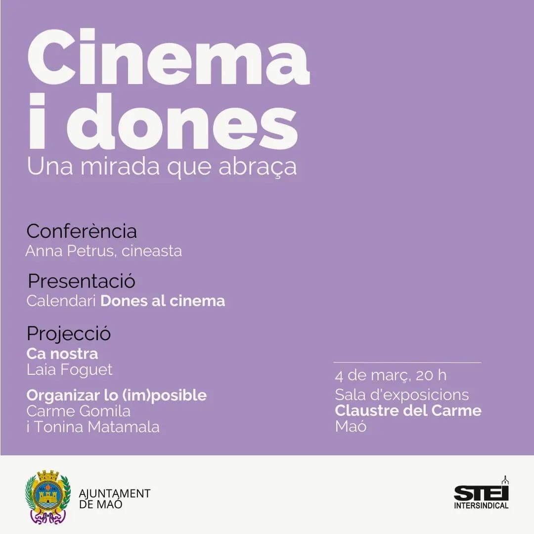 Cartell Presentació Maó