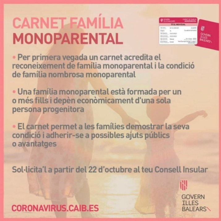Carnet família monoparental